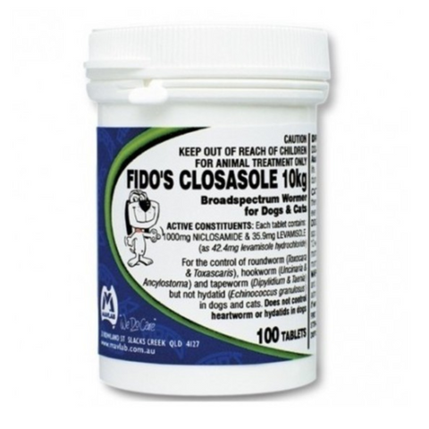 Fidos Closasole Wormer for Pets