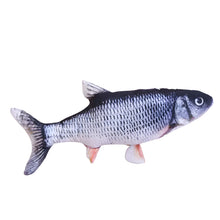 Alternate view of the Fish Plush Stuffed Pillow Cat Toy