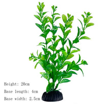 Alternate view of the Fish Tank Grass Ornament