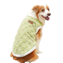 Flannel Winter Dog Sweater, product photo 3 of 10