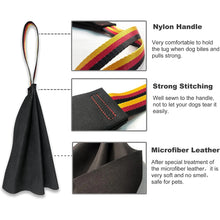 Flirt Pole with Leather Bite Rag for Dogs, product photo 4 of 14