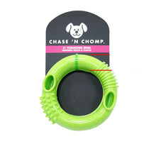 Floatable Foraging Ring Dog Toy in Small(Green)