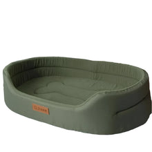 Fluffy Dog Beds and Pet Cushions in Green