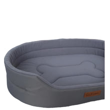 Fluffy Dog Beds and Pet Cushions in Grey