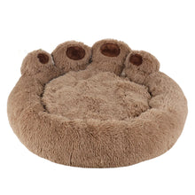 Fluffy Large Dog Bed in Coffee