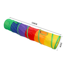 Foldable Cat Tunnel Tube in Multicolour