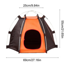 Foldable Dog Tent in Black