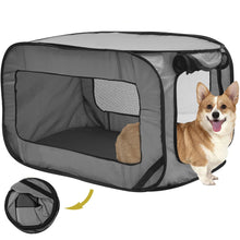 Alternate view of the Foldable Dog Travel Crate