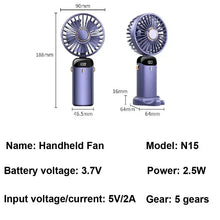 Foldable USB Mini Fan, product photo 6 of 11