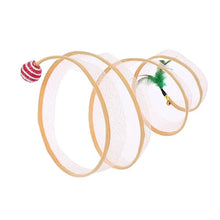 Folding Cat Tunnel S Type in Sisal