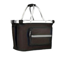 Folding Pet Bike Basket in Black