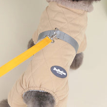 Fur Collar Dog Jumpsuit with D-Ring, product photo 10 of 11