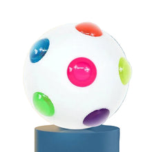 white glowing interactive ball