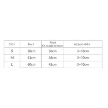 Halloween dog costume size and measurement guide