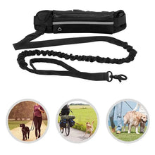 Alternate view of the Hands-Free Walking Dog Leash With Storage
