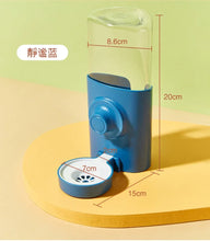 Hanging Pet Water Bottle in Blue