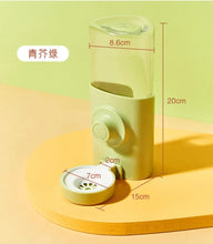 Hanging Pet Water Bottle in Green