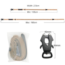 Heavy Duty Tactical Bungee Dog Leash with Seatbelt, product photo 11 of 26