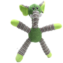 green elephant inspired plush toy