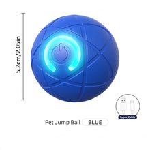 Interactive Ball Toy for Dogs in Blue X