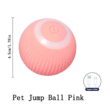 Interactive Ball Toy for Dogs in Pink A