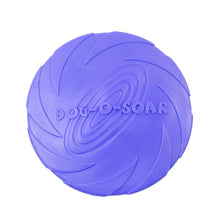 Interactive Dog Flying Disc Toy in Purple