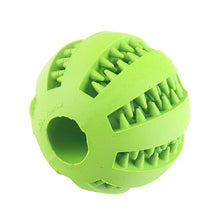 Interactive Dog Tooth Cleaning Food Ball in Green