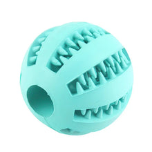 Interactive Dog Tooth Cleaning Food Ball in Light Green