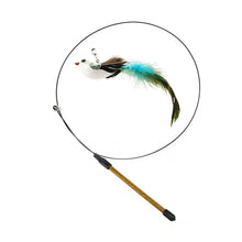 Interactive Feather Cat Toy with Stick, product photo 12 of 32