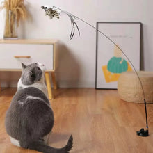 Interactive Feather Cat Toy with Stick, product photo 4 of 32