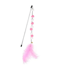 Interactive Feather Rod with Bell for Cats