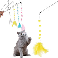 Interactive Feather Rod with Bell for Cats, product photo 8 of 10