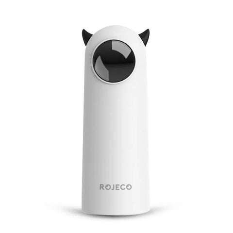 Interactive Laser Cat Toy in White