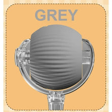 gray rolling pet ball