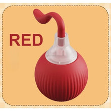tail red rolling pet ball