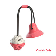 Interactive Rope And Suction Cup Feeder Chew in Red