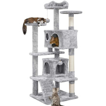 Large Cat Tree for Indoor in K02-Light Grey