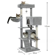 Large Cat Tree for Indoor in K03-Light Grey