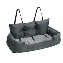 Large Dog Car Seat in Dark Grey