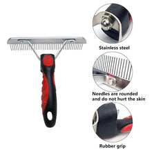 Large Dog Undercoat Rake for Shedding, product photo 4 of 5