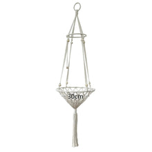 Alternate view of the Large Macrame Hammock for Cats