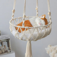 Large Macrame Hammock for Cats, product photo 3 of 7