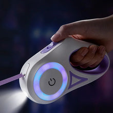 Alternate view of the LED Retractable Dog Leash