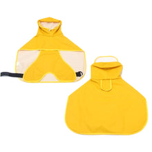 Lightweight Dog Raincoat in Yellow