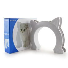 Lockable Pet Door for Cats & Dogs in White