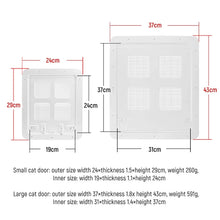 Alternate view of the Lockable Sliding Pet Screen Door
