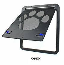 Magnetic Lockable Pet Door in Footprint