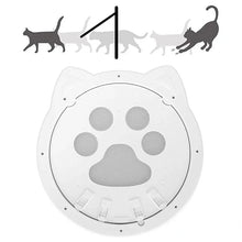 Alternate view of the Magnetic Lockable Pet Screen Door