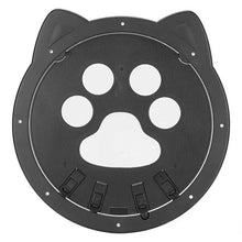 Magnetic Lockable Pet Screen Door in Black