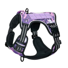 Military Tactical Dog Harness in Purple